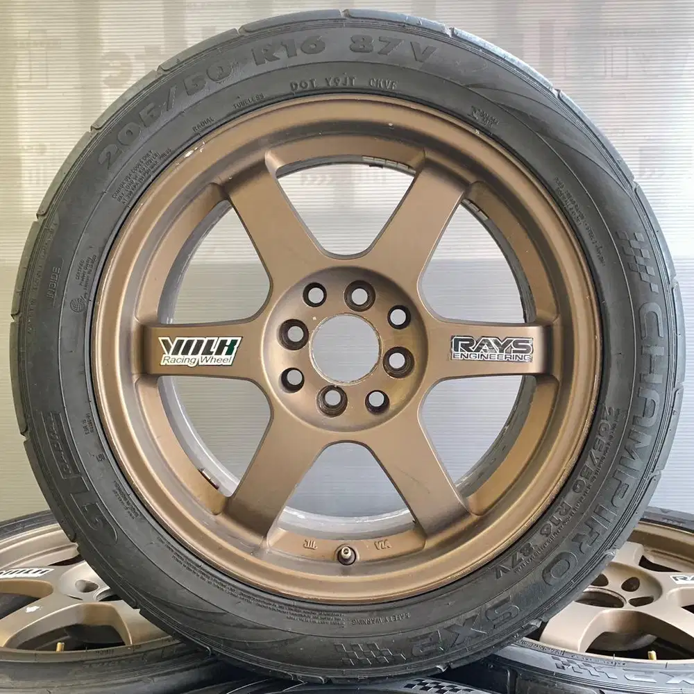 VolkRays TE37 Pcd4x100/114 R16 L7jj Et38