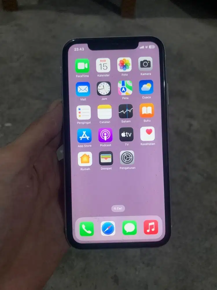 iPhone XR 64GB Hp & Kabel Cas.