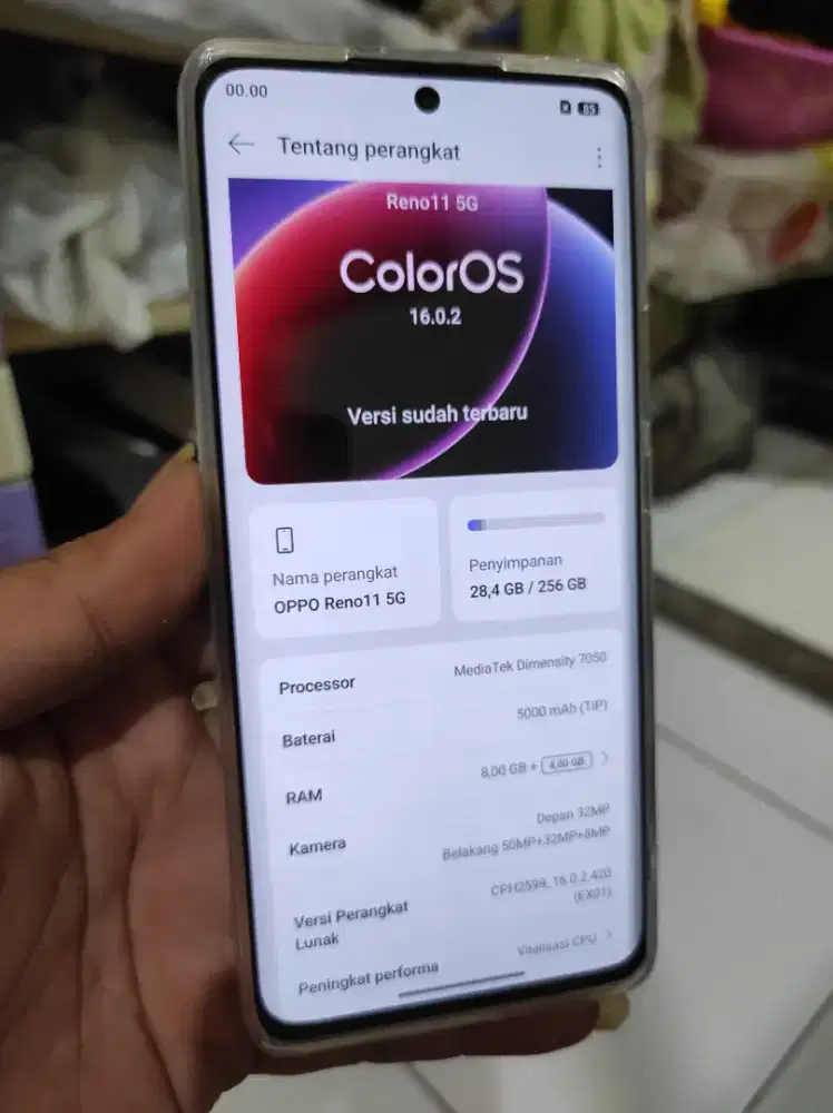Oppo Reno 11 5G Ram 8/256