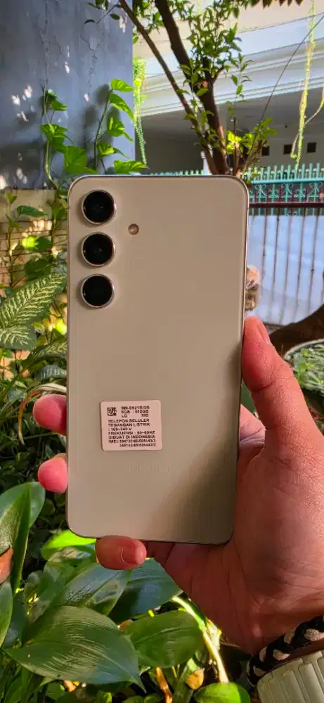 Dijual cepat samsung S24 512gb Titanium Green