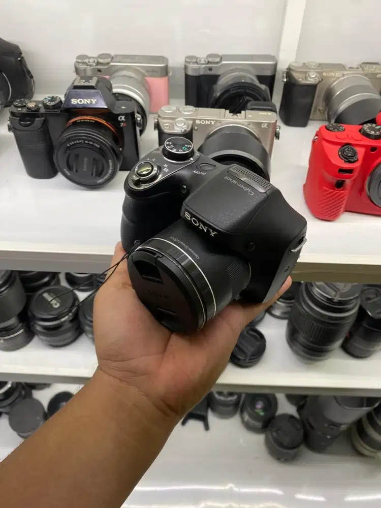 Kamera sony H300 prosumer normal siap pakai hasil oke