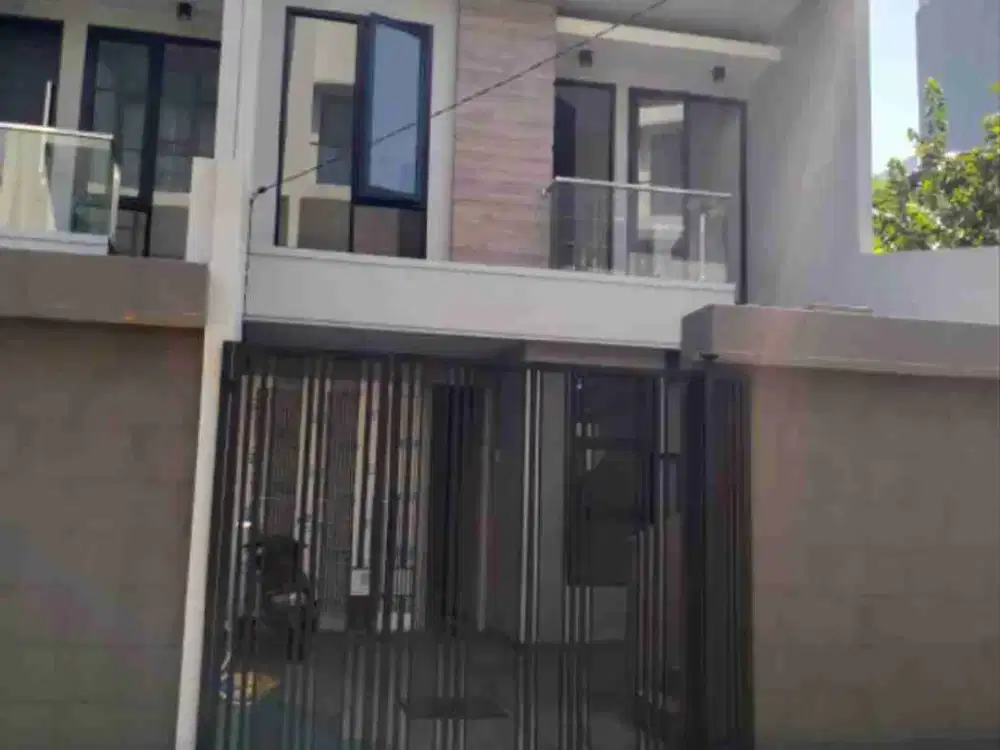 dijual rumah baru Sunter danau