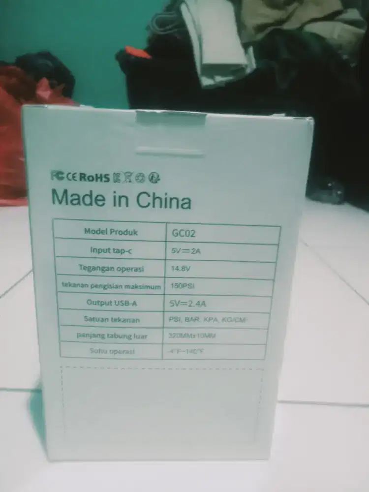 Jumper aki kompresor udara