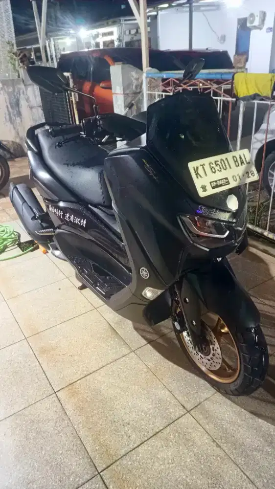 Yamaha New Nmax 2023 mulus lengkap pajak hidup, garansi mesin
