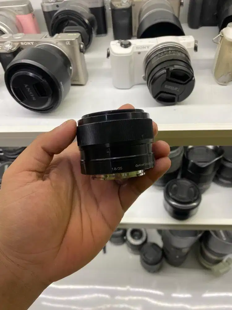 Lensa 35mm sony OSS normal siap pakai