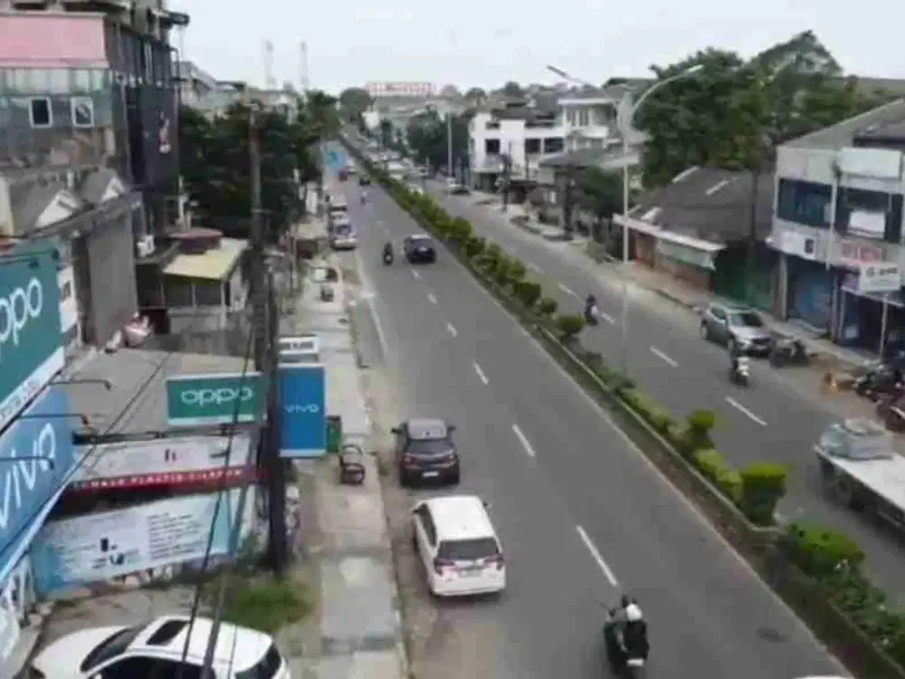 JUAL TANAH & BANGUNAN - JL. RAYA CILEGON, TENGAH KOTA, STRATEGIS & PREMIUM. JALAN UTAMA ( PROTOKOL )