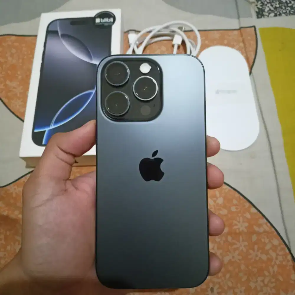 iPhone 16 Pro 128gb iBox BH 91% Black Titanium