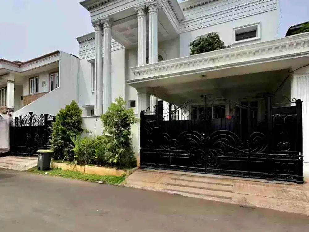 Dijual Rumah Mewah Depan Taman Fully Furnished Di Permata Hijau Jakarta Selatan