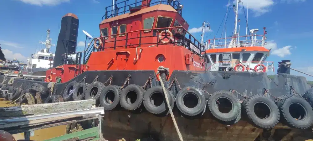 Jual Kapal Tugboat Mesin Yanmar 1000x2hp