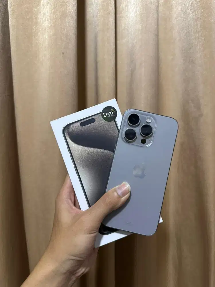 JUAL IPHONE 15 PRO 256 IBOX