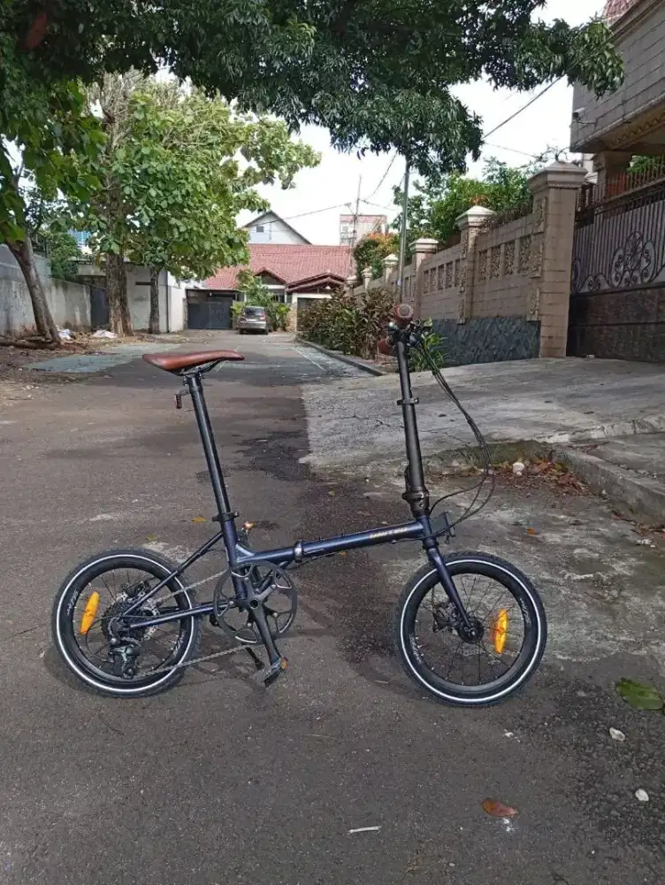 Sepeda Lipat United Black 10Speed