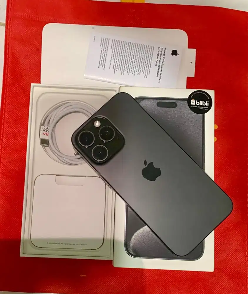 iPhone 15 Pro Max Black Titanium 256gb iBox