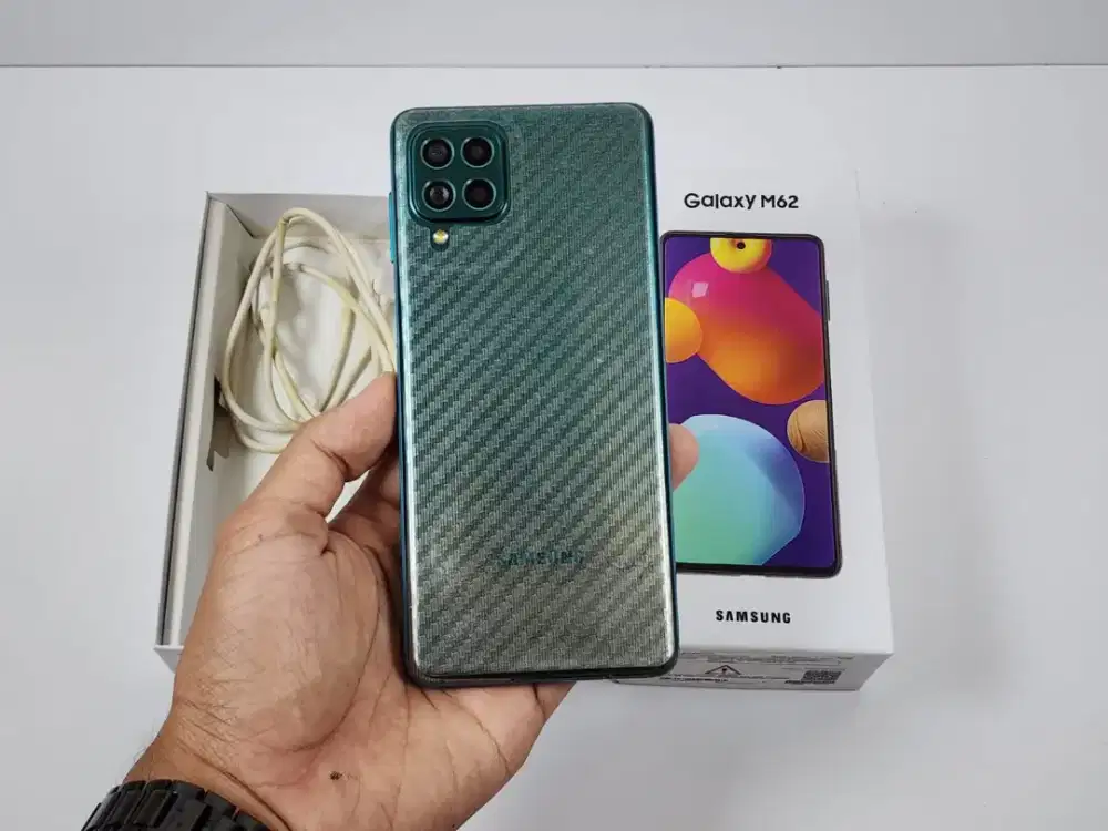 Samsung M62 NFC Ram 8GB/256GB Batrei 7000mAh