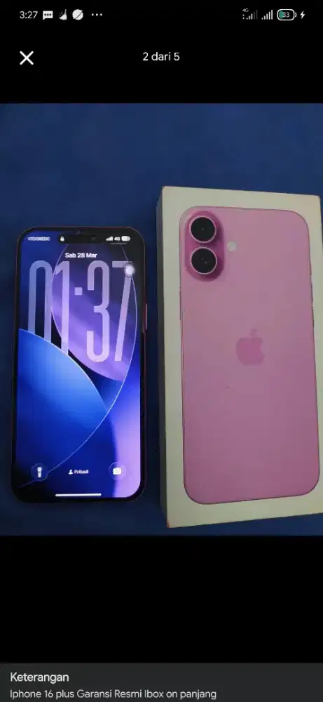 Iphone 16 plus Like new