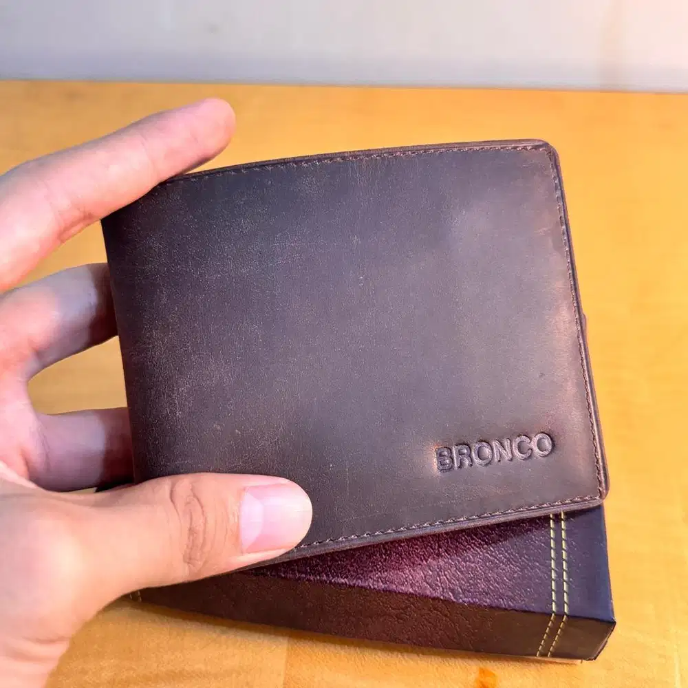 Dompet Bronco Original [ Kulit Asli ]
