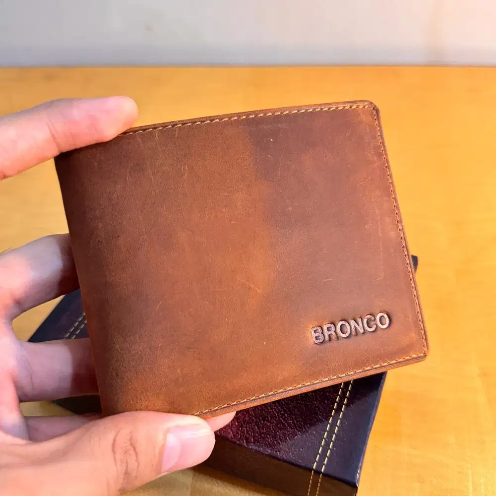 Dompet Bronco Original [ Kulit Asli ]