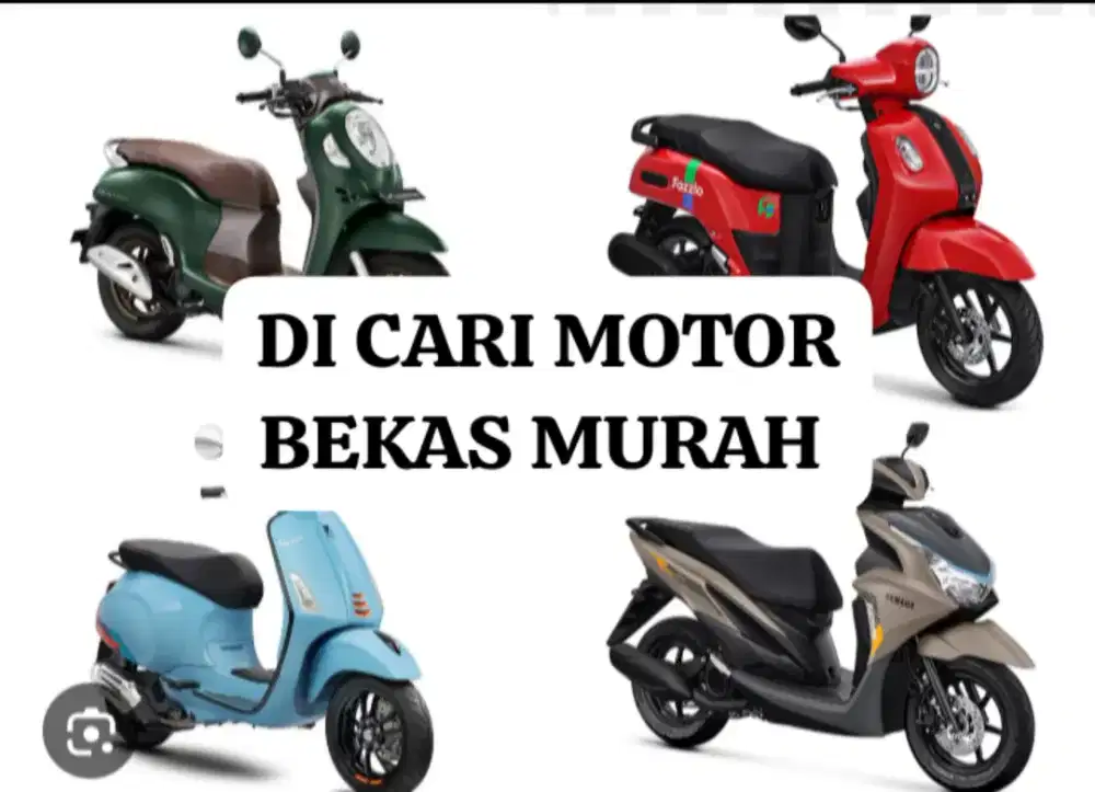 wtb lagi nyari motor harian ringan
