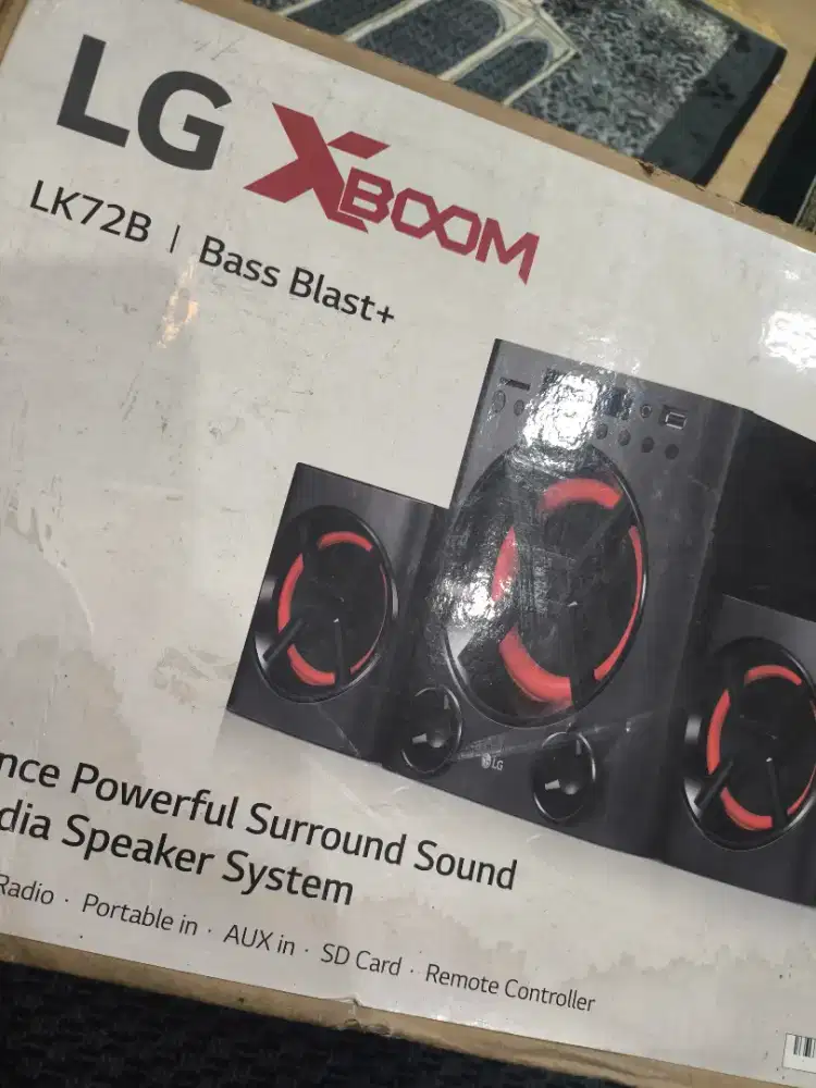 LG XBOOM BLUETOOTH LK72B BASS BLAST+ PRELOVED