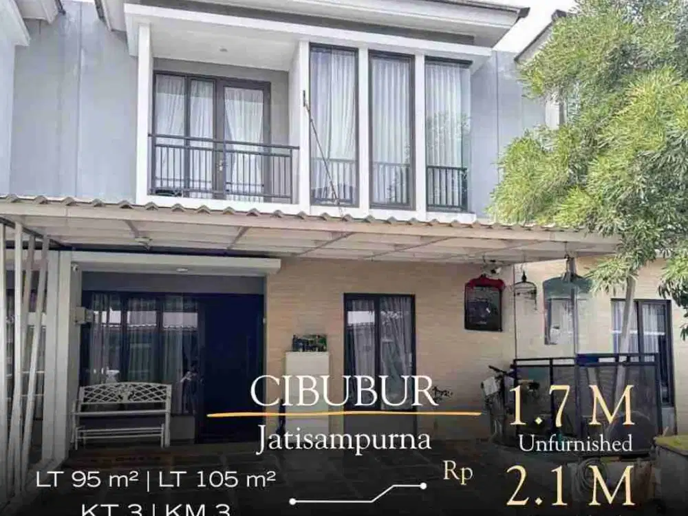 DIJUAL RUMAH DI PREMIER ESTATE 3, CIBUBUR