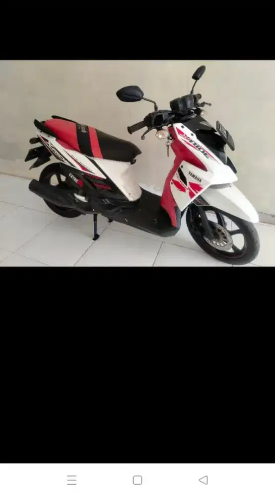 Jual motor bekas x-ride old 2016