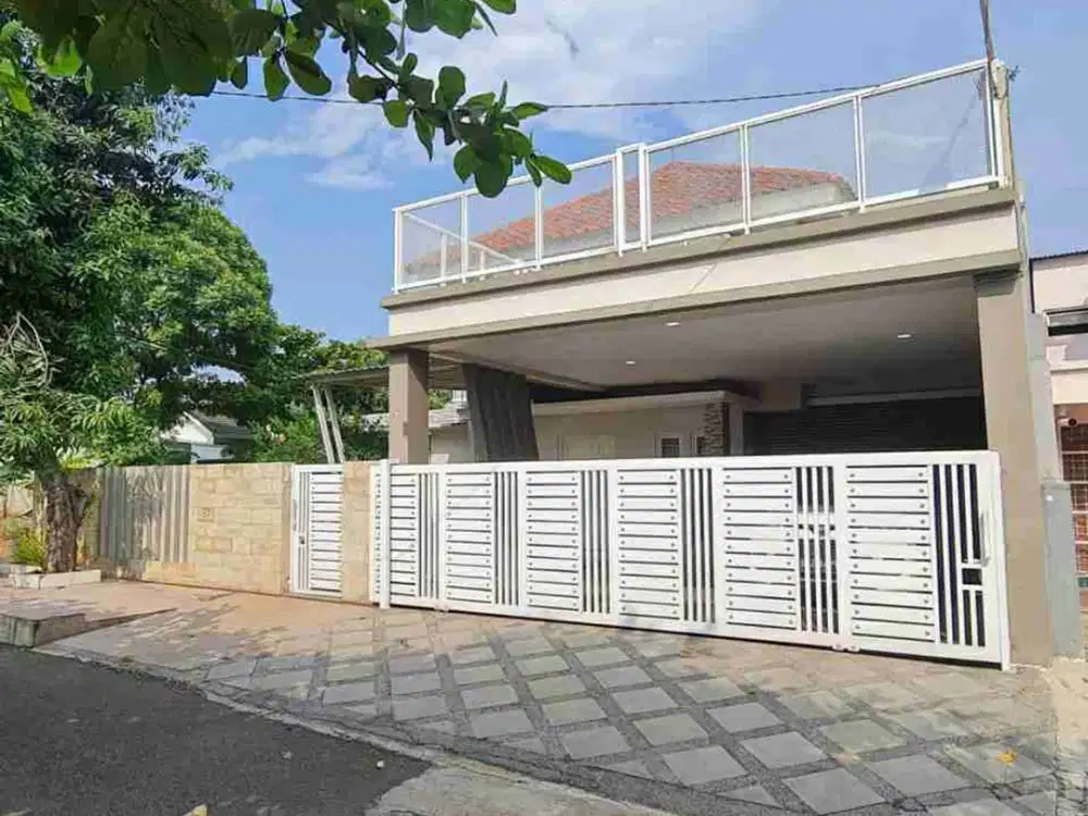 rumah mewah di pwrumahan grand taruma teluk jambe timur karawang barat