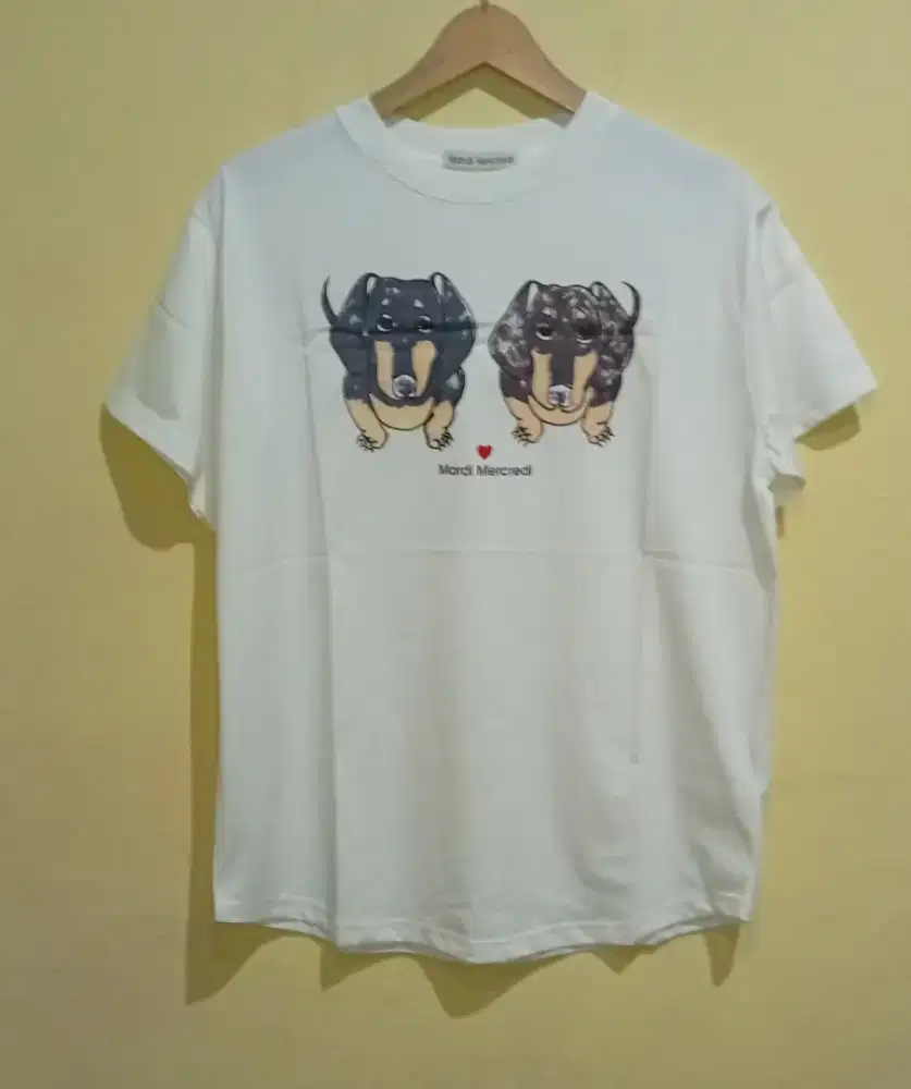 MARDI MERCREDI DRAWING CH DDJANJI CREAM TSHIRT