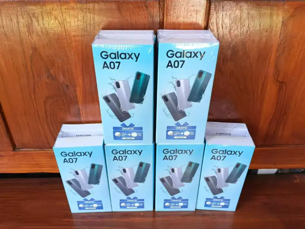 Samsung A07 4/64 Baru Free Adaptor 25wt + Sofcase