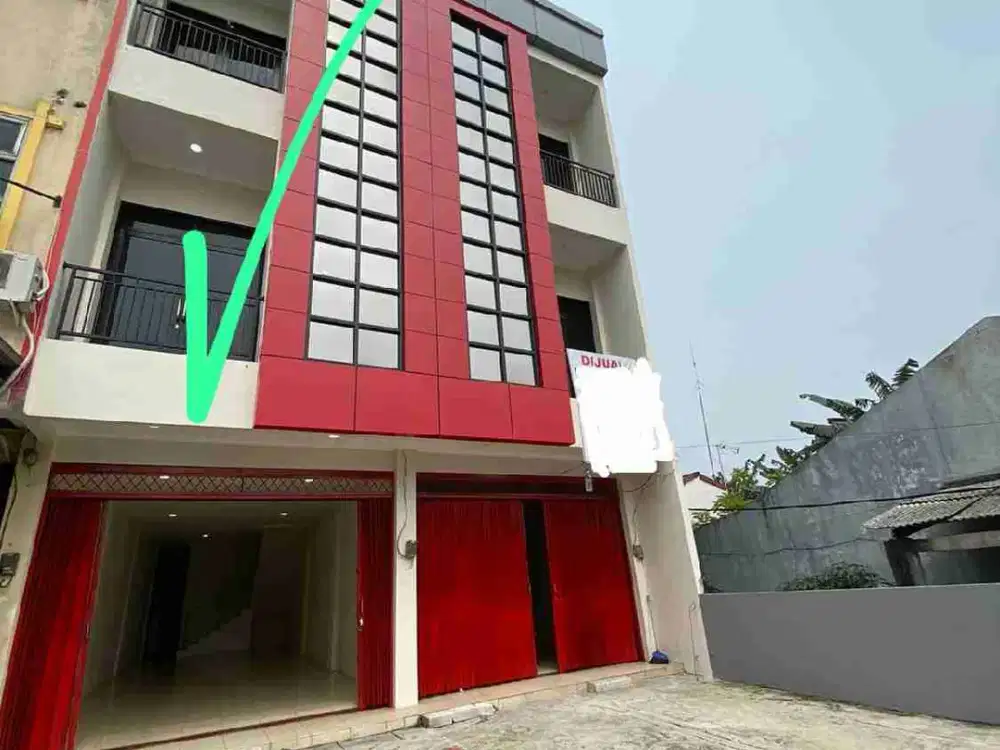 ruko 3,5 lantai sisa 1 unit di jati asih bekasi
