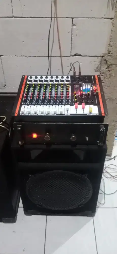 Sound system 15in 10amp full mixer 8ch