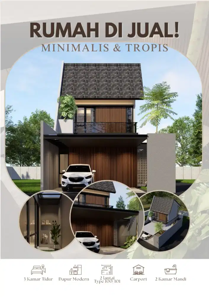 DI JUAL RUMAH BARU MEWAH DI PERUM BPD 3 PEDURUNGAN