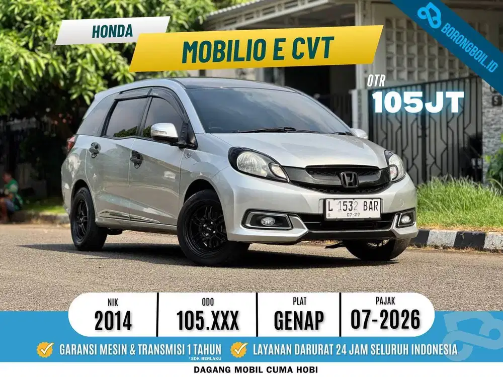 HONDA MOBILIO E CVT 2014 ABU LOW KM