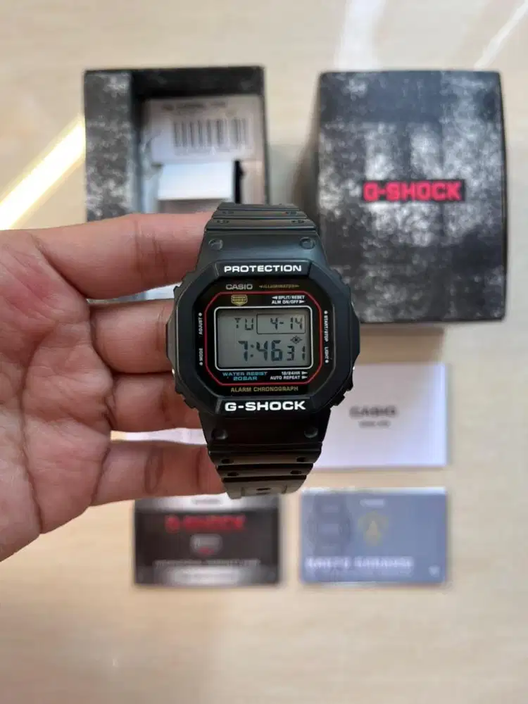 Casio G-Shock DW-5600RL / G Shock DW5600 DW6900 Original Fullset