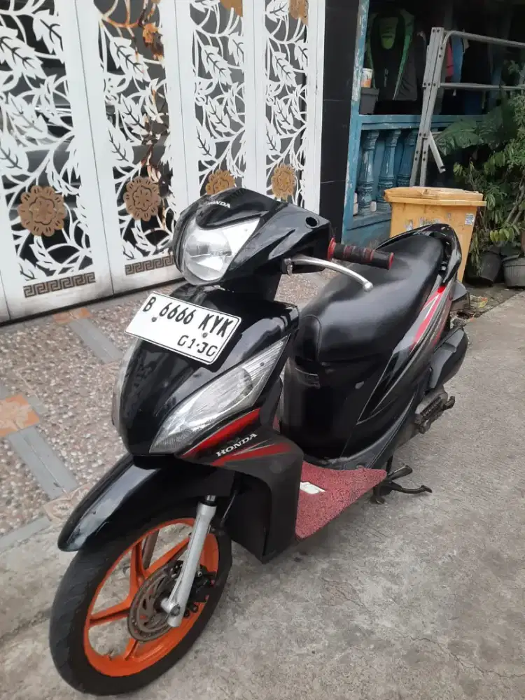 Honda Spacy 2011 ss lengkap mesin bagus stater tokcer plat Bekasi Kota