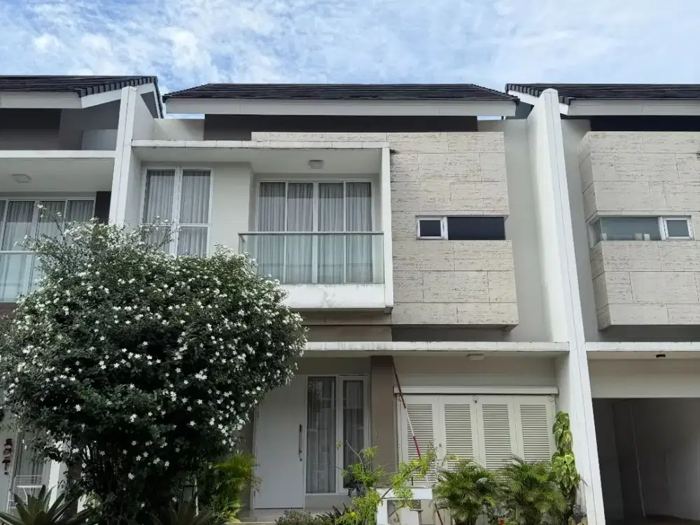 FULL FURNISHED DIJUAL Rumah Cluster Vivaldi Symphonia GADING SERPONG SIAP HUNI