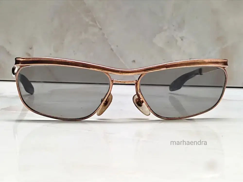 Kacamata lapis emas vintage jadul antik