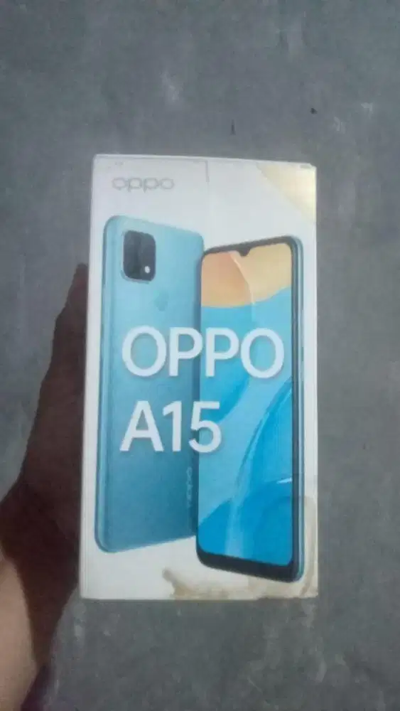 Jual bu hp oppo bekas A15 3/32