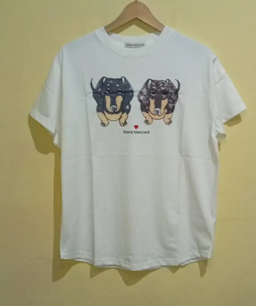 MARDI MERCREDI DRAWING DDJANJI CREAM TSHIRT