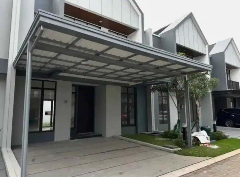 Kanopi atap alderon dobel layar