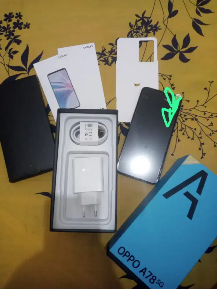 OPPO A78 5GB ,kamera 50mp,33W supervooc,5000mAh baterry