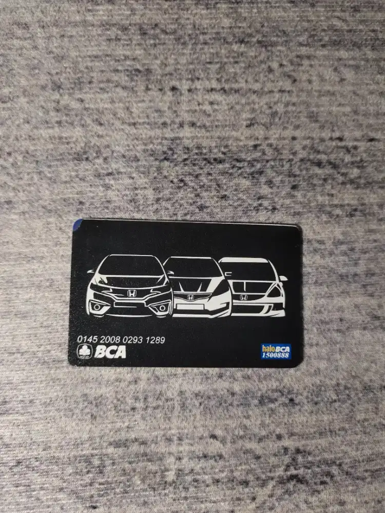kartu flash bca custom untuk bayar tol sisa saldo 23.200