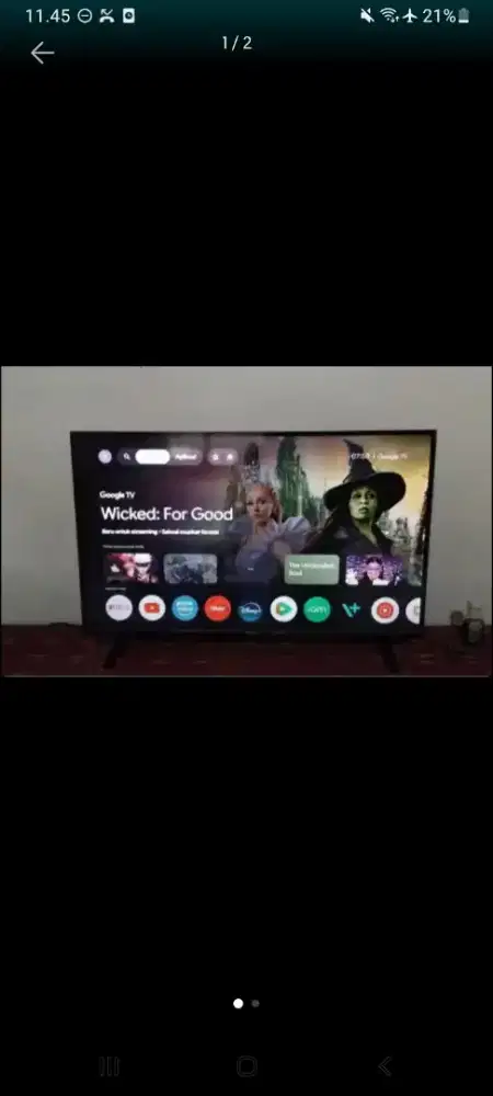 Tv merk coocaa google 32 inch