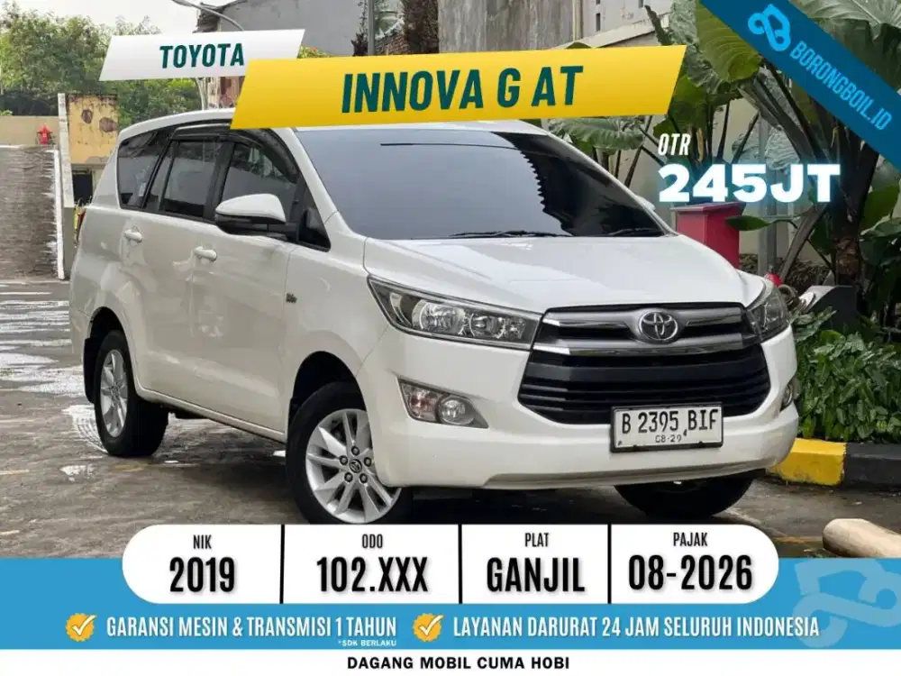 Toyota Kijang Innova Reborn G 2.0 AT 2019 Putih
