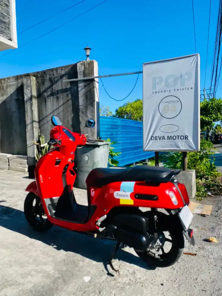 Fazzio 2023 merah Deva motor