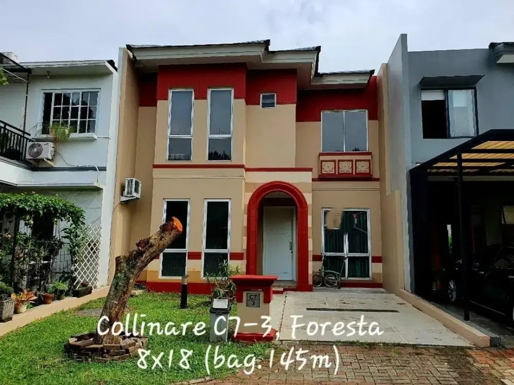 SIAP HUNI Dijual Rumah Collinare Foresta BSD CITY