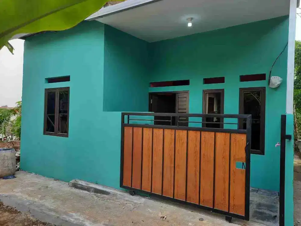 Dijual 4 unit rumah mungil bangunan baru