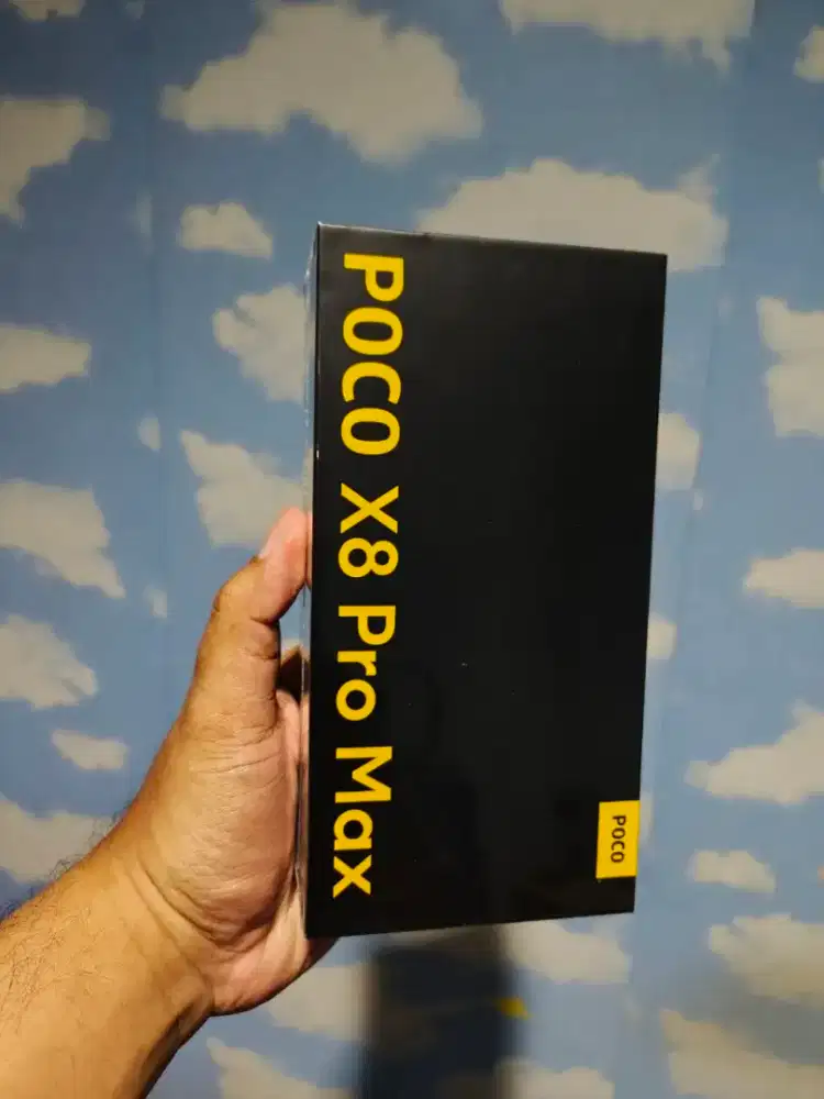 Poco x8 pro max 12/256gb baru dan segel