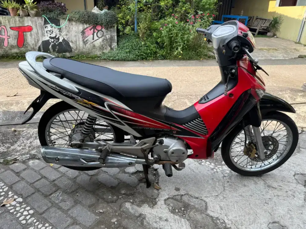 Supra 125 THN 2005 plat AB kulon Progo