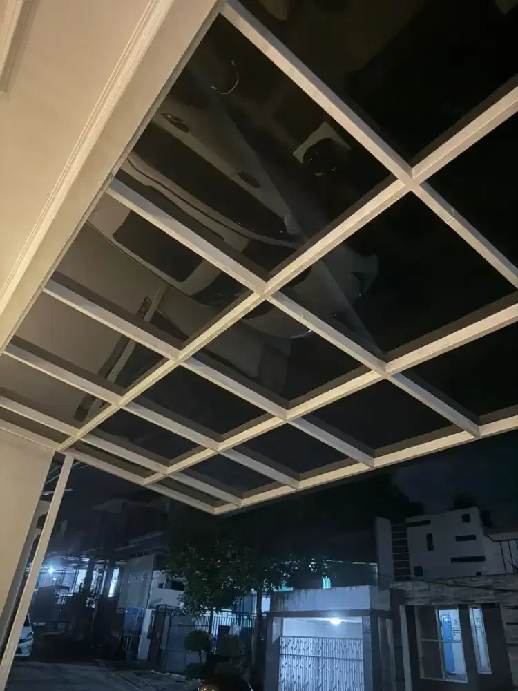 Canopy Kanopi, Tralis, Railing, Tangga, Pagar Cutting Laser, Atap Baja