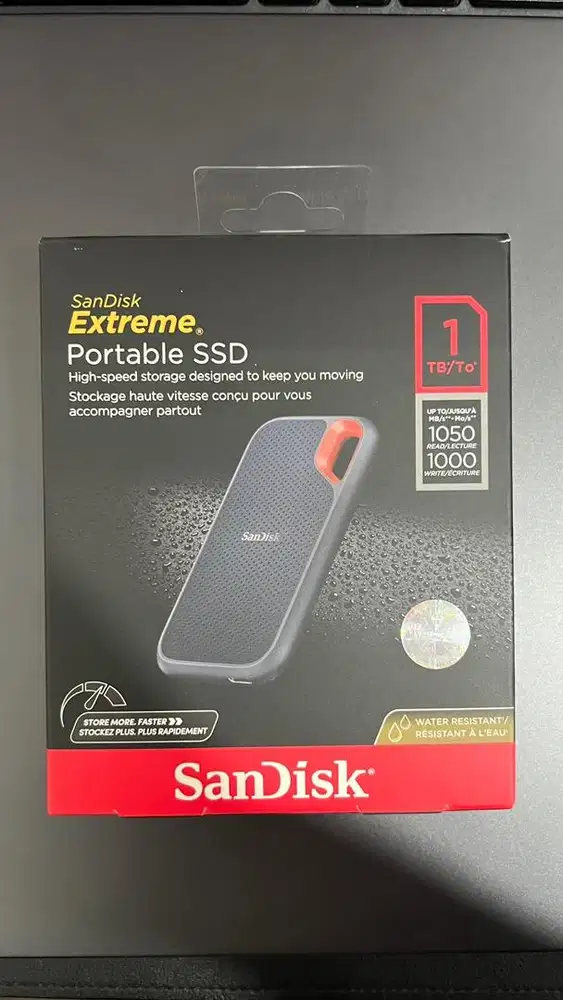 SSD EKSTERNAL SANDISK EXTREME E61 1 TB