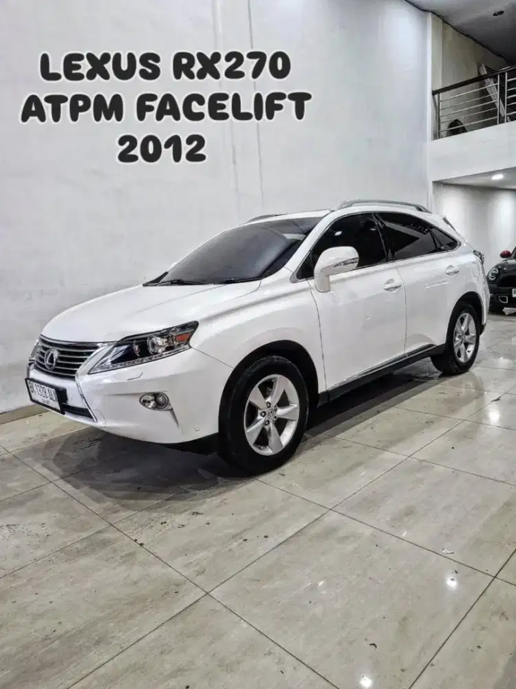 Lexus RX-270 ATPM Automatic 2012 / 2013 rx270 putih harrier crv 2016